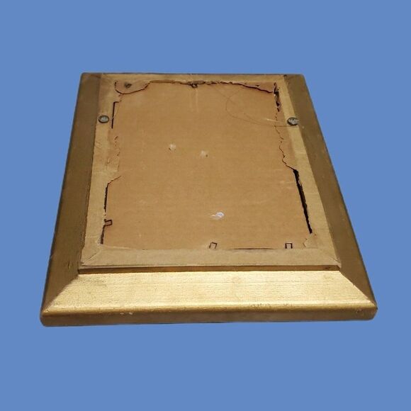 Framed wall Picture Boy with Dogs Puppies bedtime Prayer Jean Bukac Lithographs - Picture 4 of 5